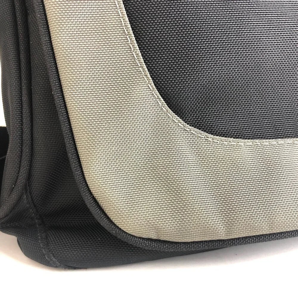 The North Face Messenger Bag Black and Grey